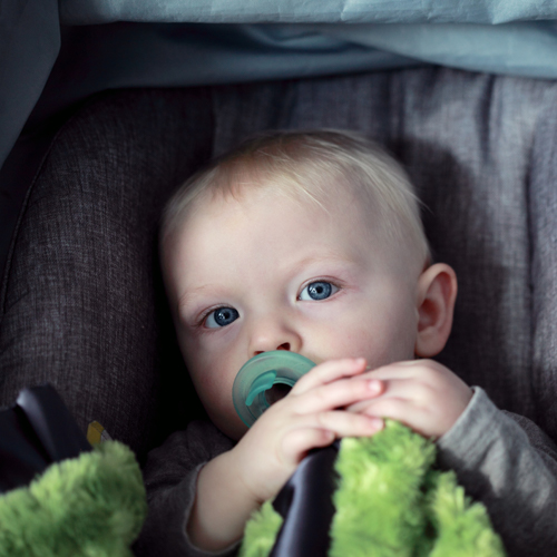 Baby in a car seat baby in car seat